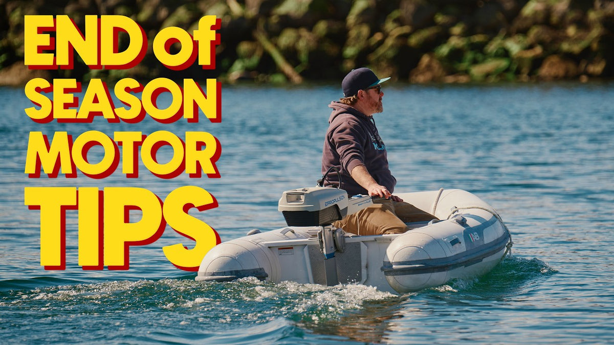 End of Season Electric Outboard Tips | Blue Marine