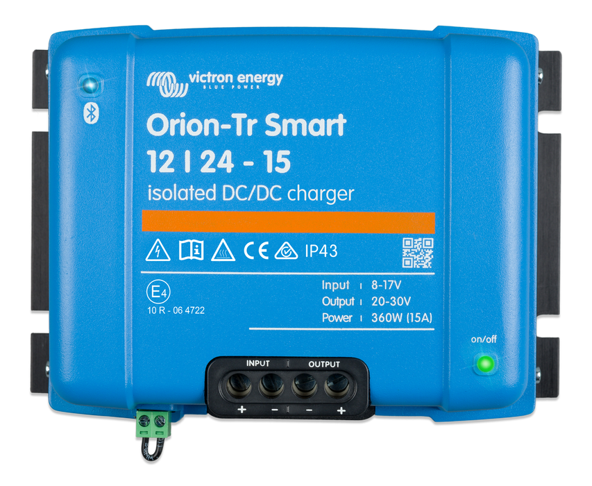 Victron Orion-Tr Smart DC-DC Charger Isolated 15A top view