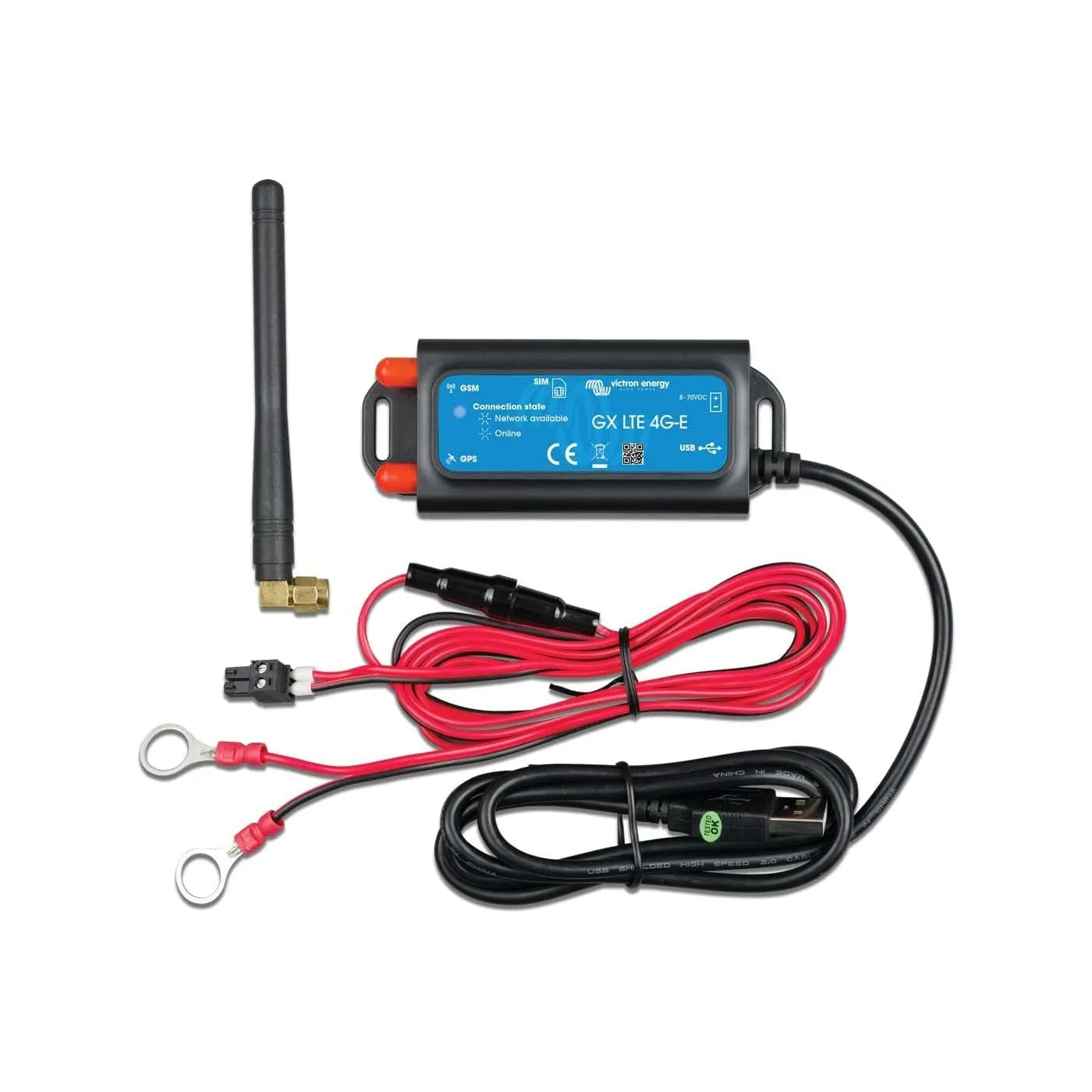 Victron GX LTE 4G-A with connectors