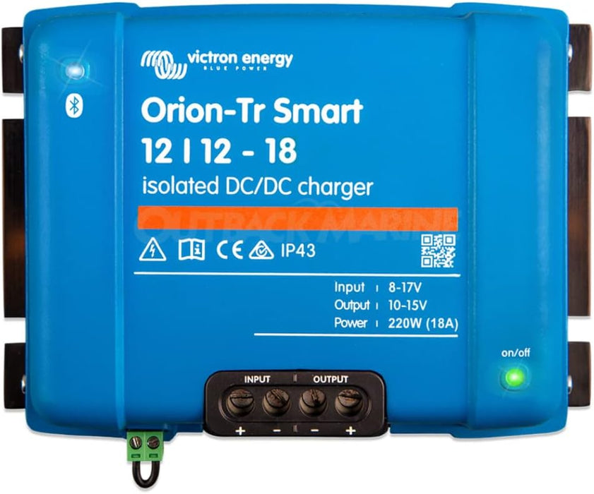 Victron Orion-Tr Smart DC-DC Charger Isolated 18A top view