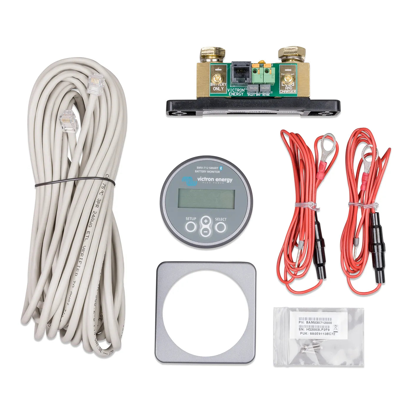 Victron Battery Monitor included accessories