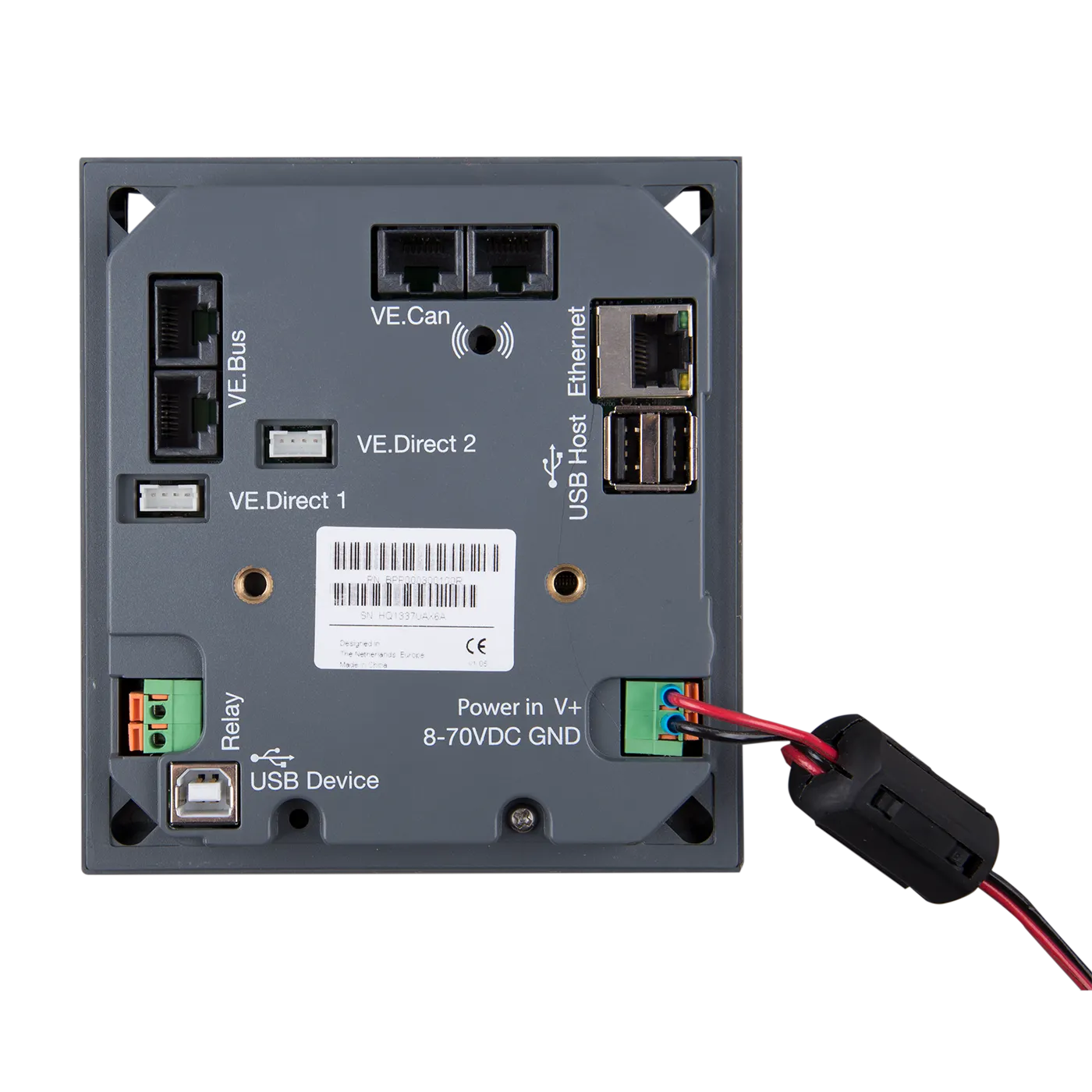 Victron Color Control GX rear ports