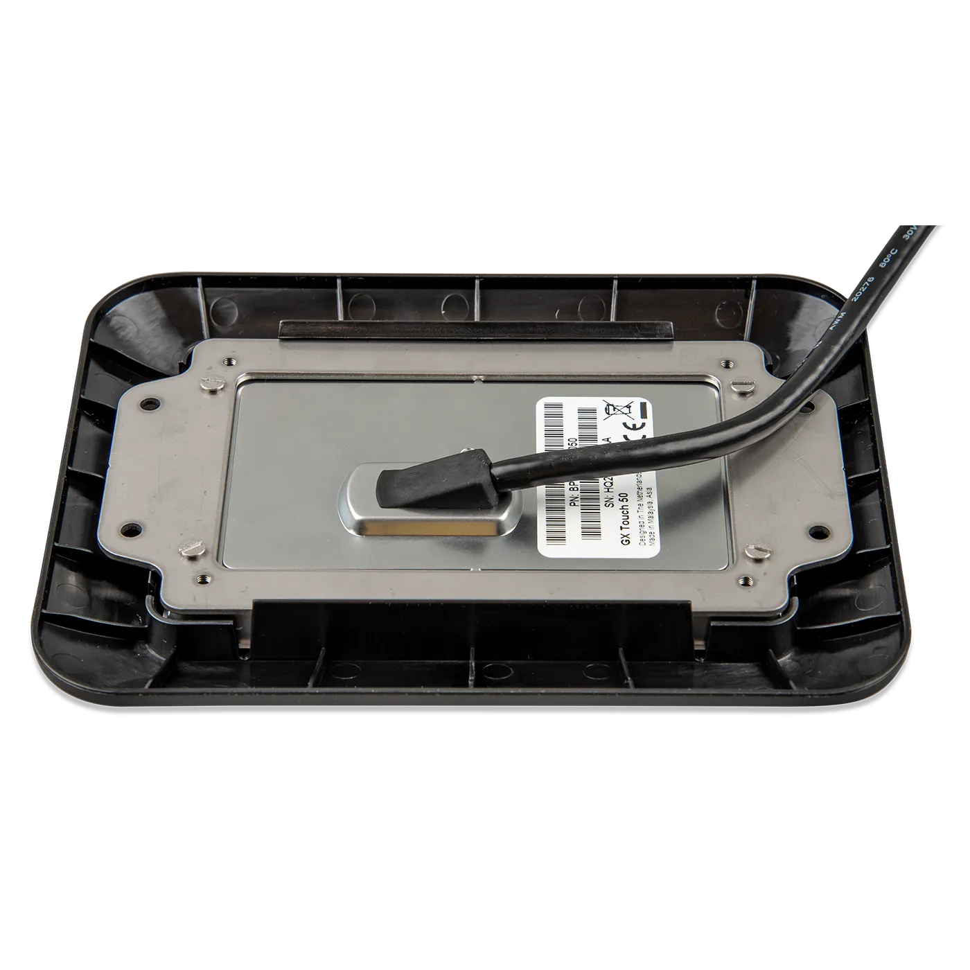 Victron GX Touch 50 adapter for CCGX cut-out rear