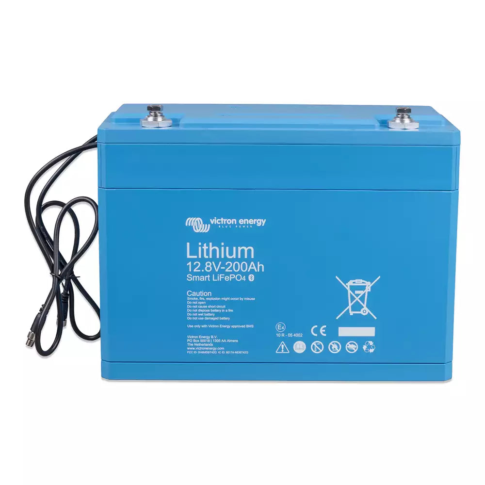 Smart LiFePO4 - 12v 200 Ah Lithium Battery