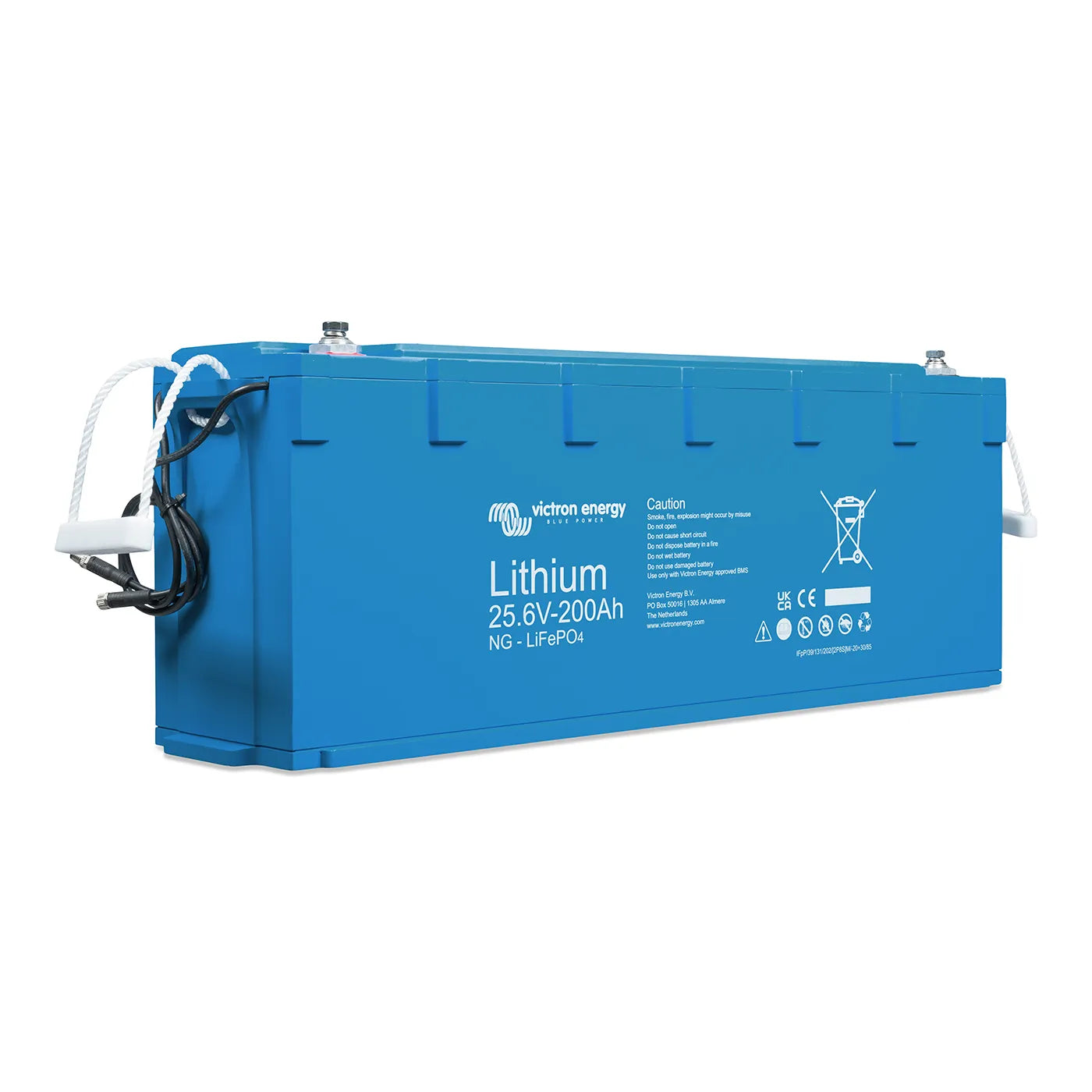 Victron Lithium NG 25.6V/200Ah LiFePO4 battery, side view