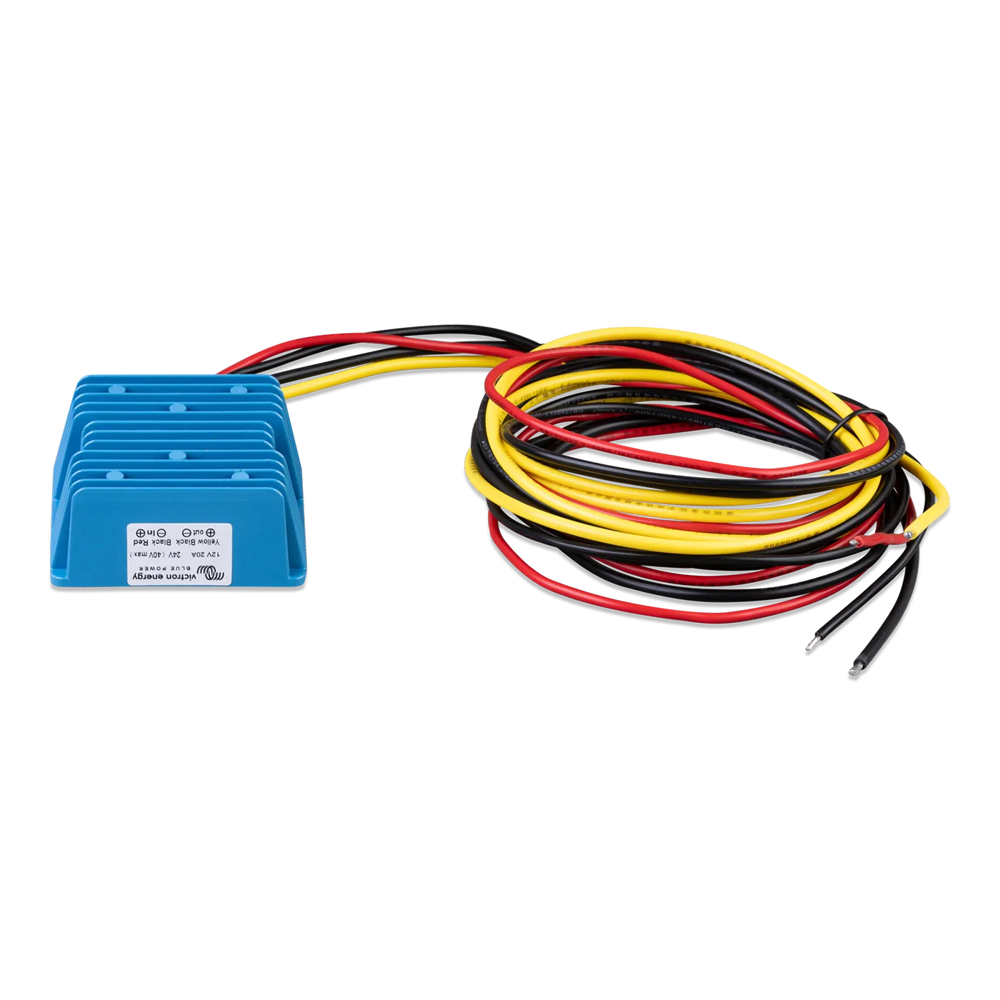 Victron Orion IP67 24/12 and 12/24 DC-DC Converters with label