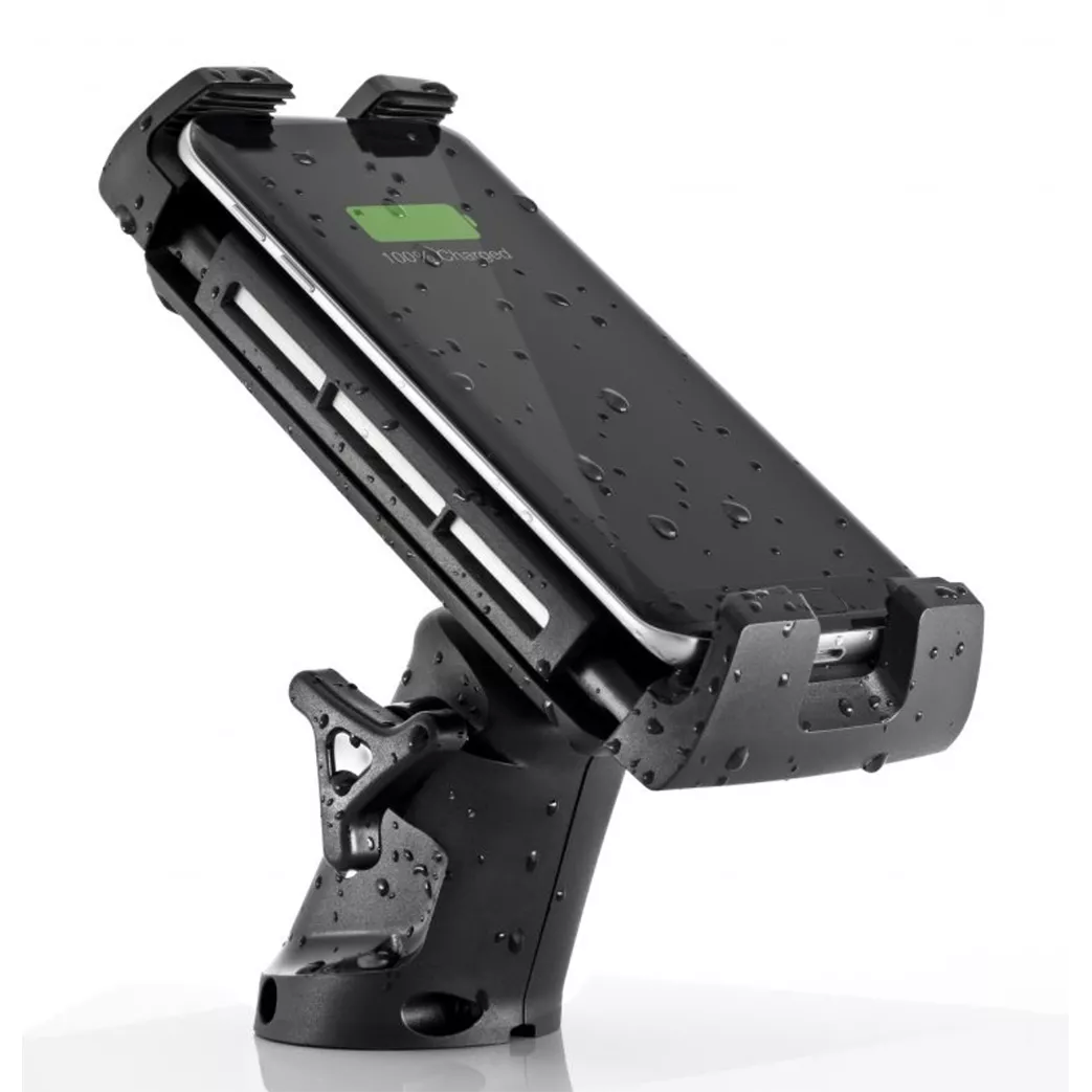 Scanstrut ROKK Wireless-Edge Phone Charger with phone