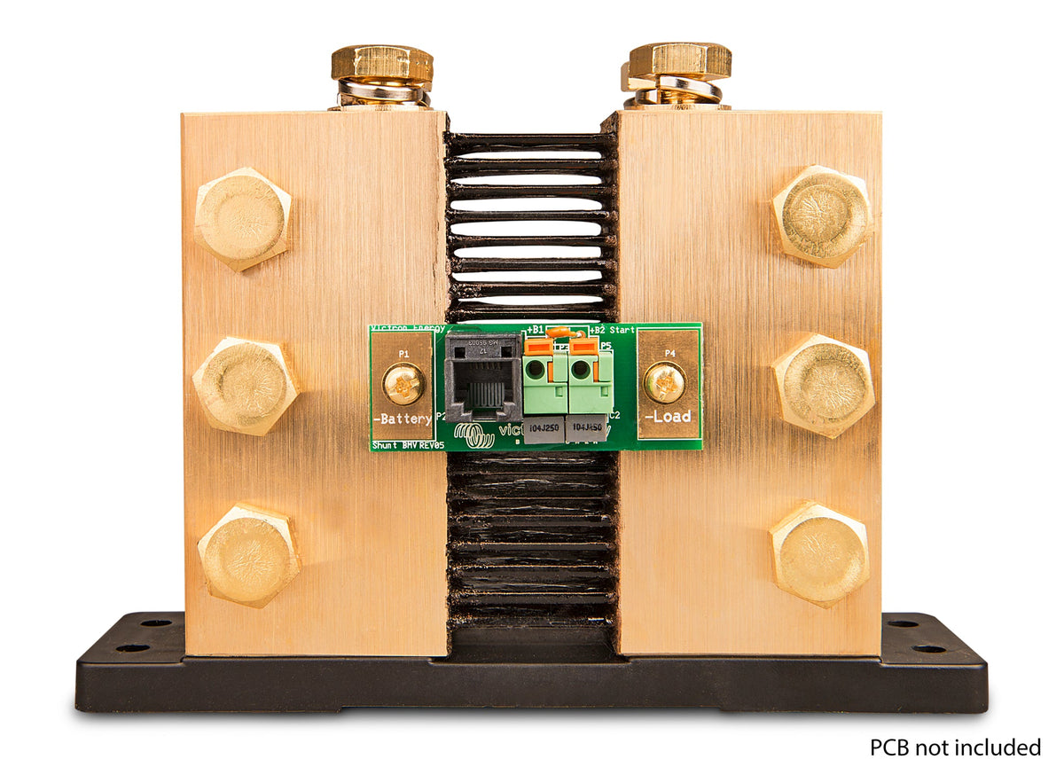 Victron measurement shunt 6000A/50mV, connection view