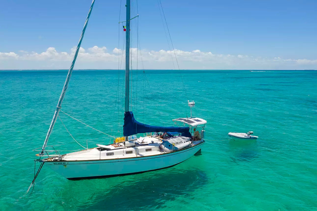 ePropulsion Spirit 1.0 Plus on Yacht Tender