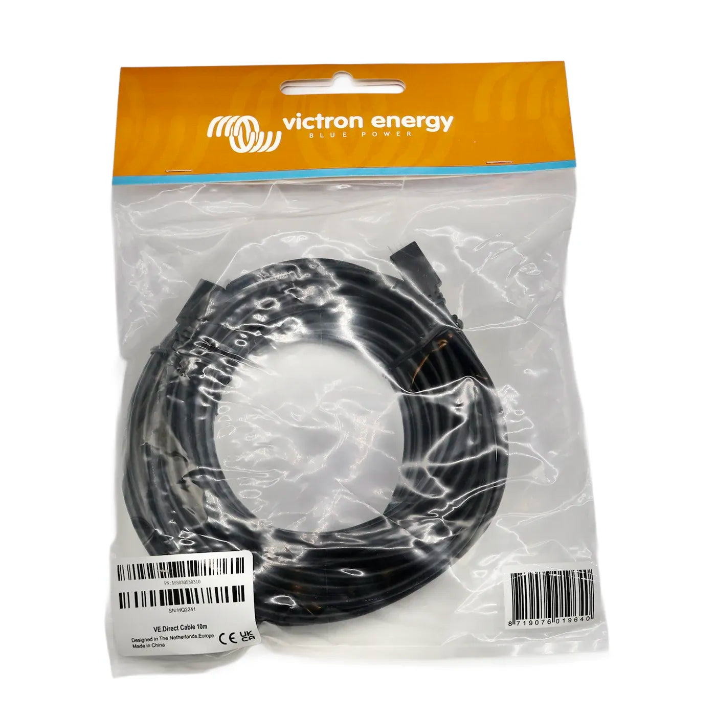 Victron VE.Direct cable 10m with straight connectors on both ends