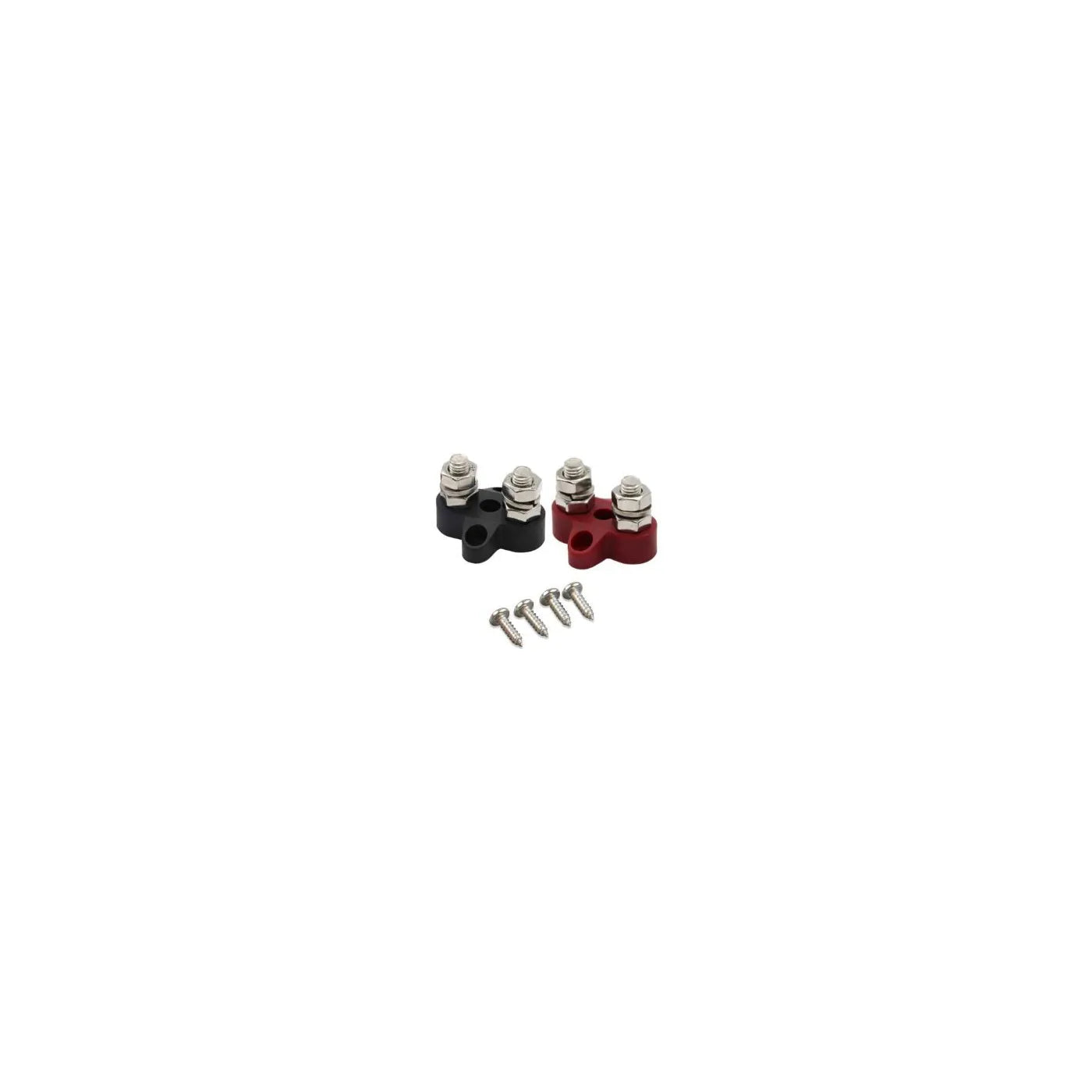 Victron Dual Terminal Stud M8-linked set (1 red/1 black)