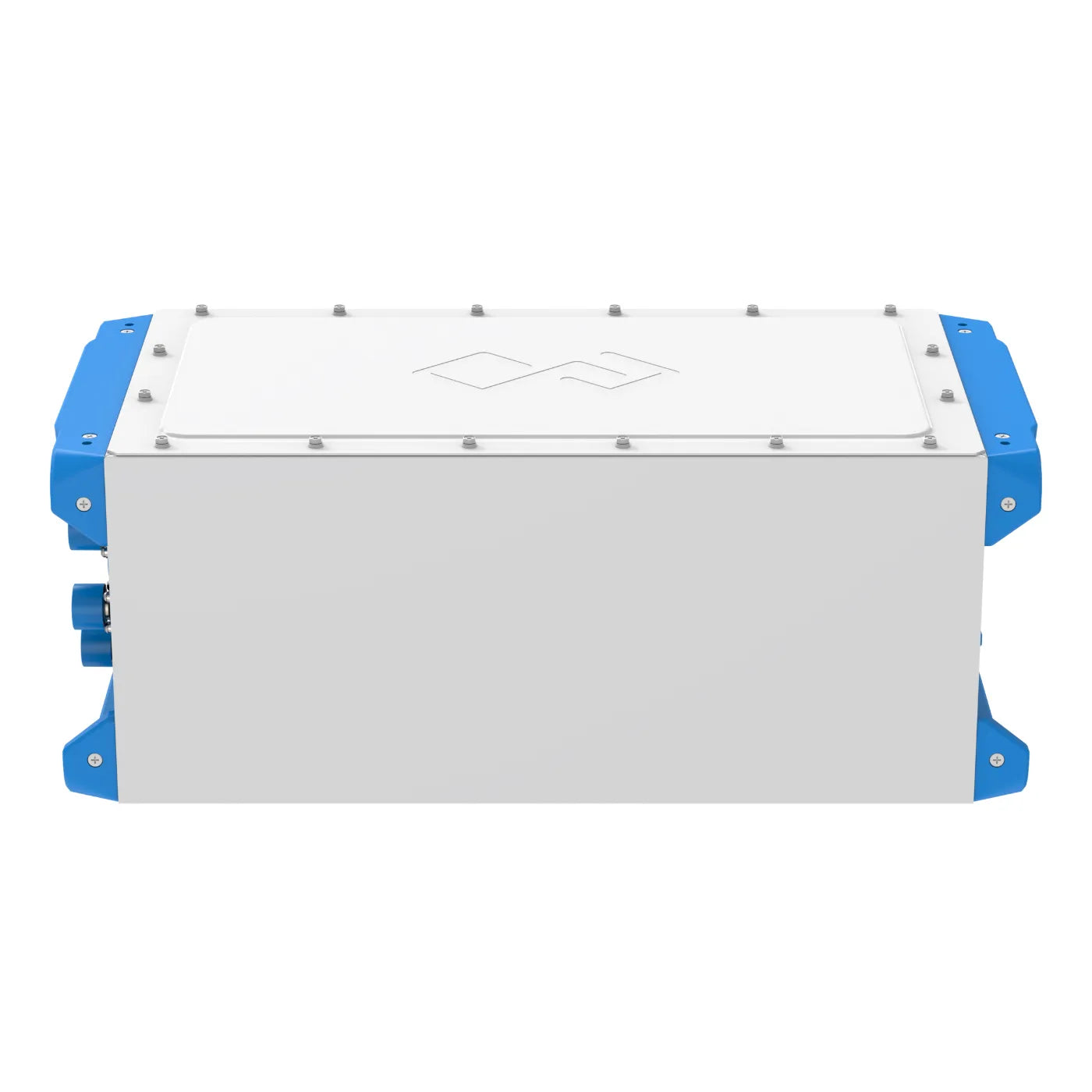 ePropulsion E100 battery dimensions and mounting detail