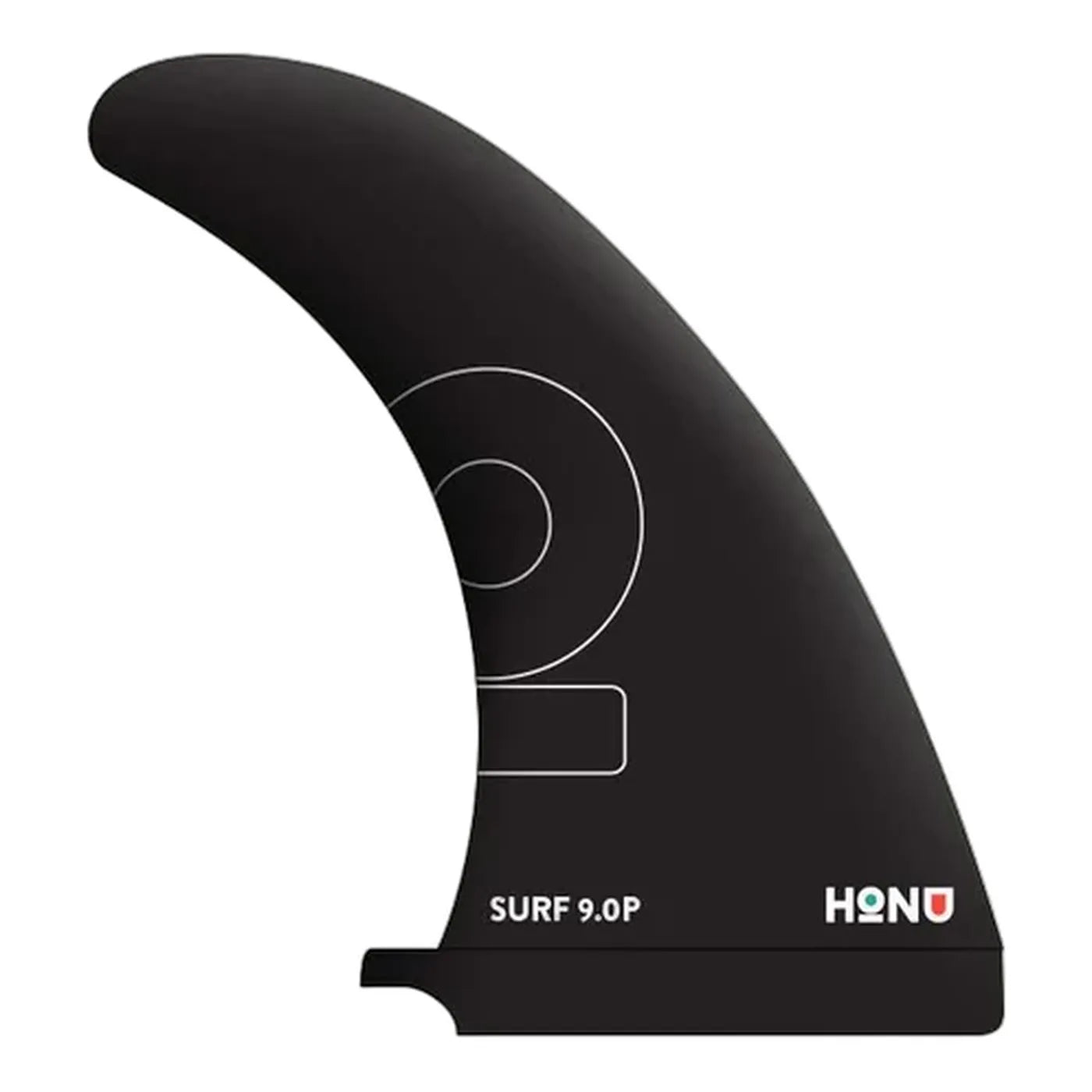 Honu Surf 9.0 SUP fin, tool-free thumbscrew mount