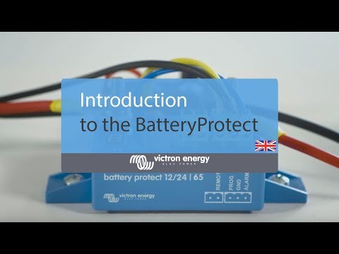 Victron BatteryProtect 12/24V, 48V introduction video