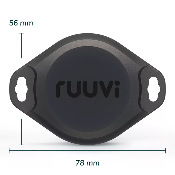 RuuviTag Pro 3in1 Bluetooth Sensor mm Sizing 