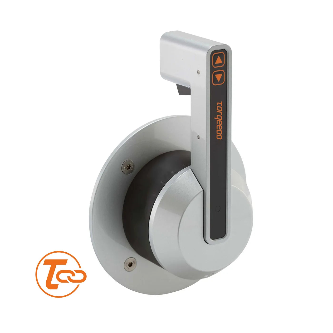 Torqeedo Throttle Side Mounting - front quarter view