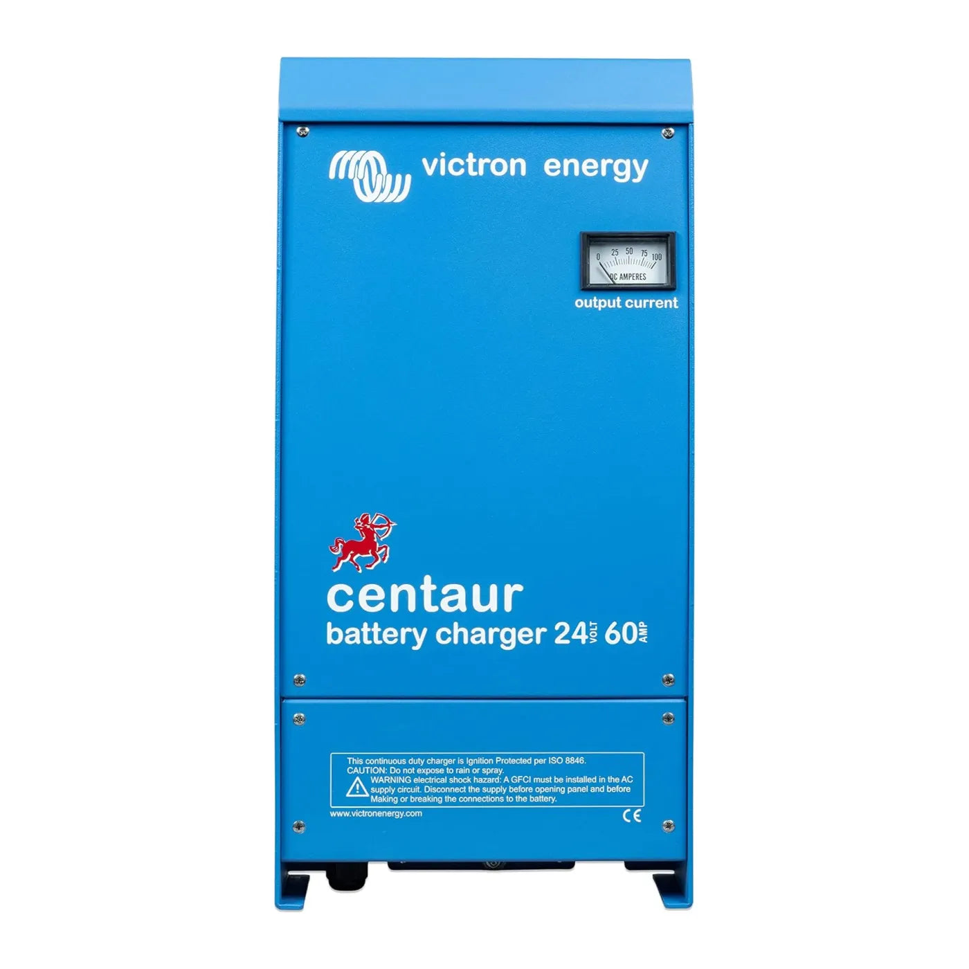 Victron Centaur Charger 24V 60A, 3-output, front view