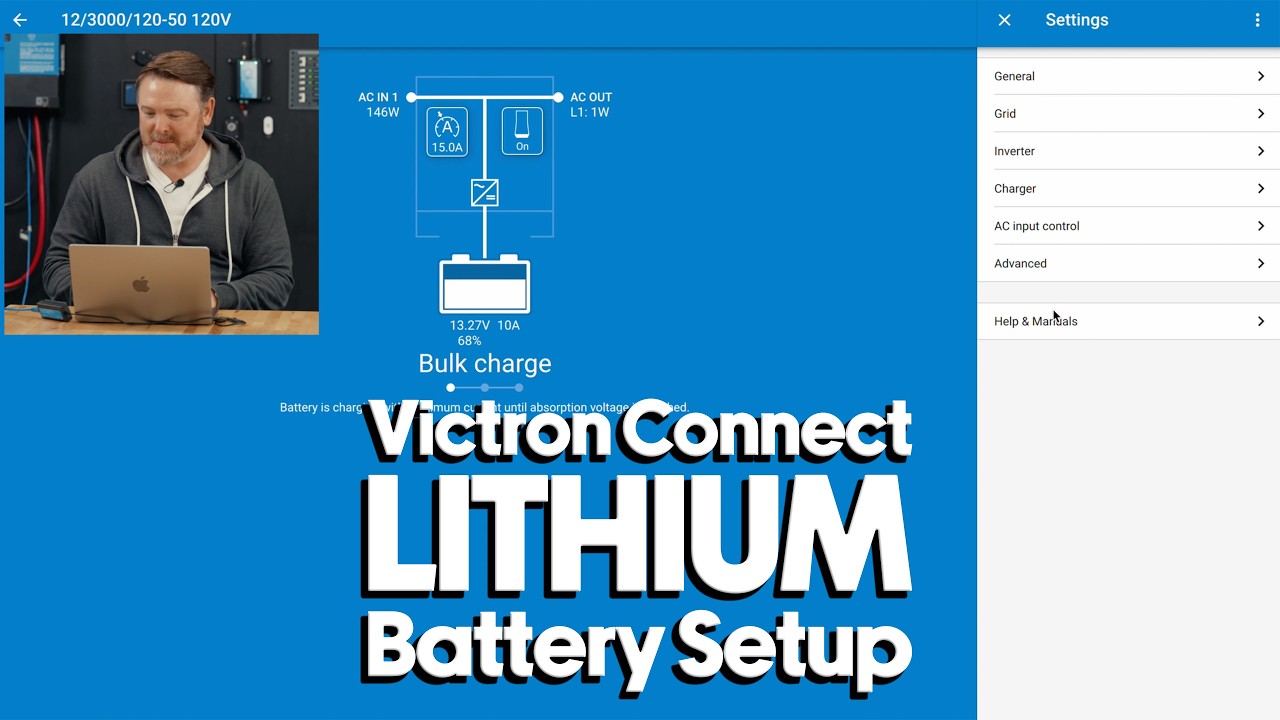 How to Configure the Victron MultiPlus-II for Lithium Batteries