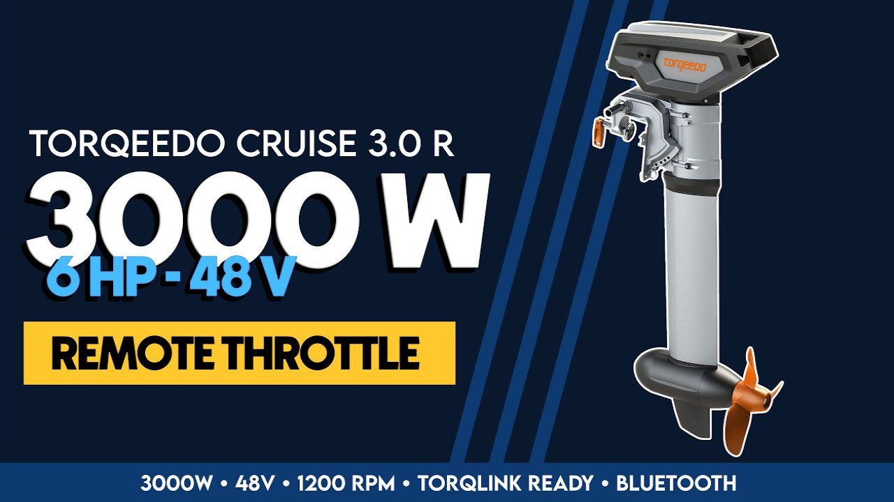 Torqeedo Cruise 3.0 R Review — Silent 6HP Electric Outboard for Sailboats & Tenders