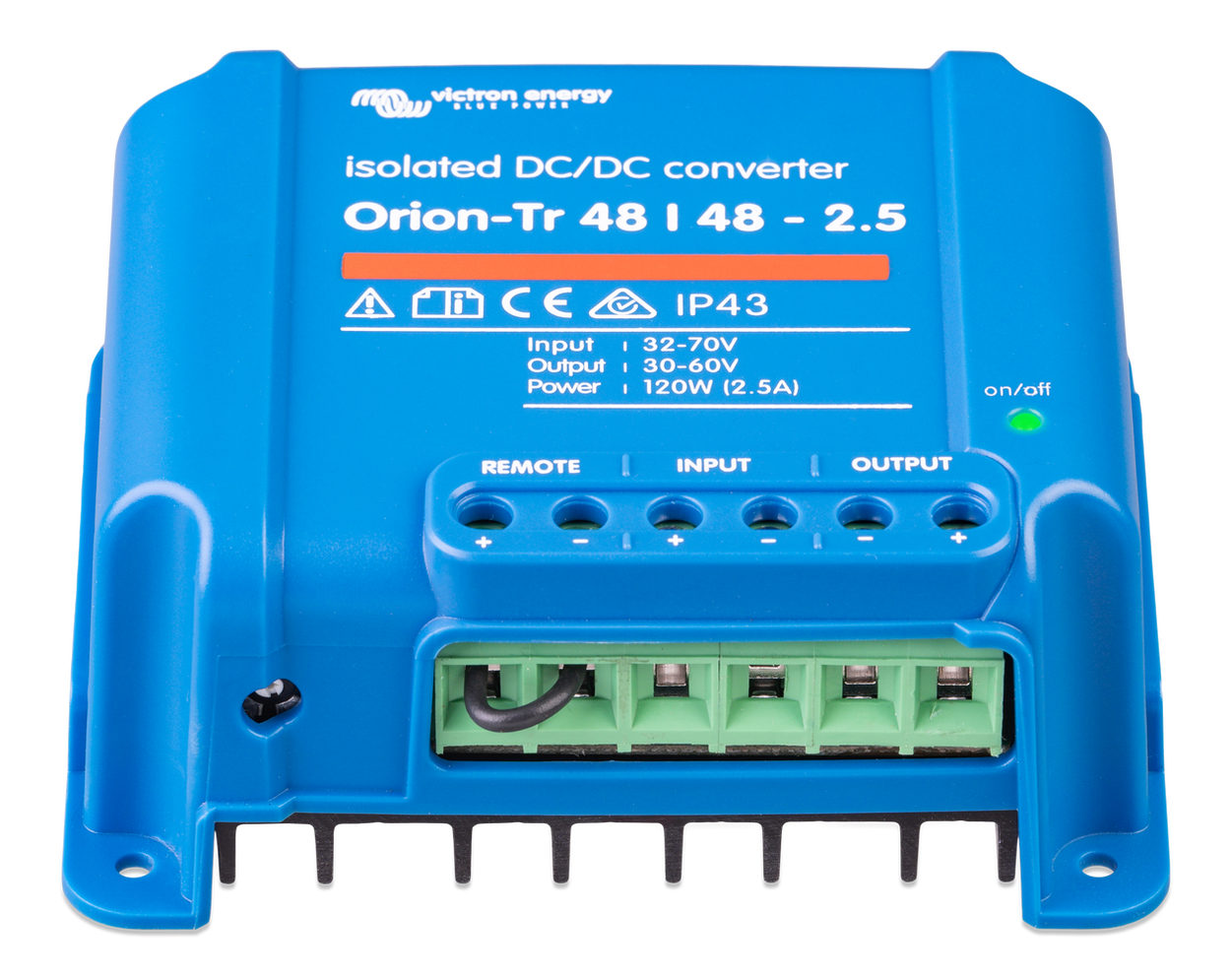 Victron Energy Orion-Tr DC-DC Converter 12/24V 5A 120W Isolated - Voltage Converter For Dual Battery Systems