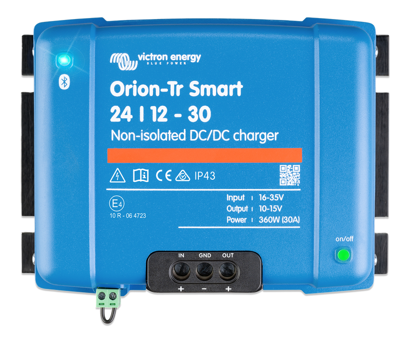 Victron Orion-Tr Smart DC-DC Charger Non-Isolated 30A top view