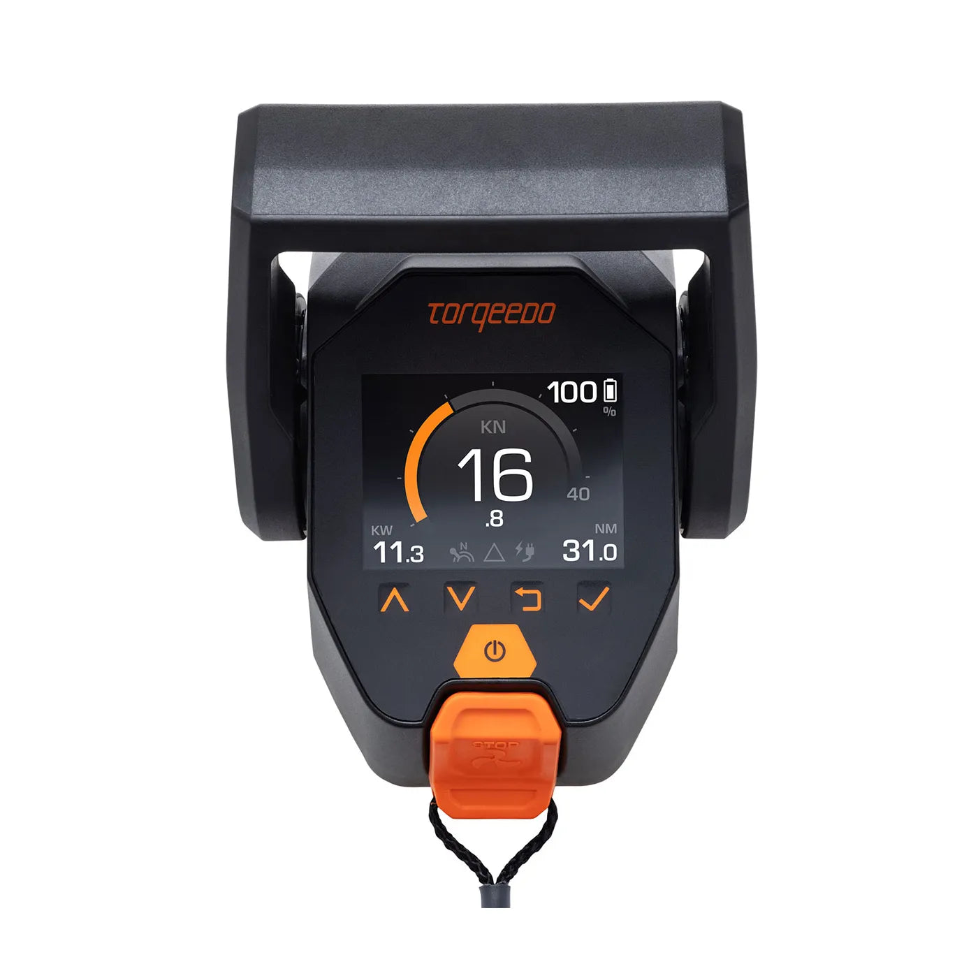 Torqeedo TorqLink Throttle with Color Display - top view