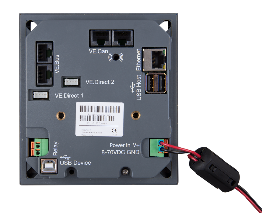 Victron Color Control GX rear ports