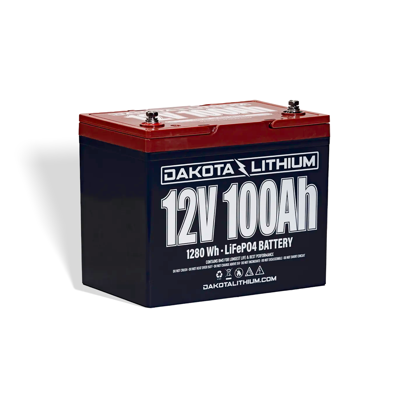 Dakota Lithium 12V 100Ah Deep Cycle LiFePO4 Battery