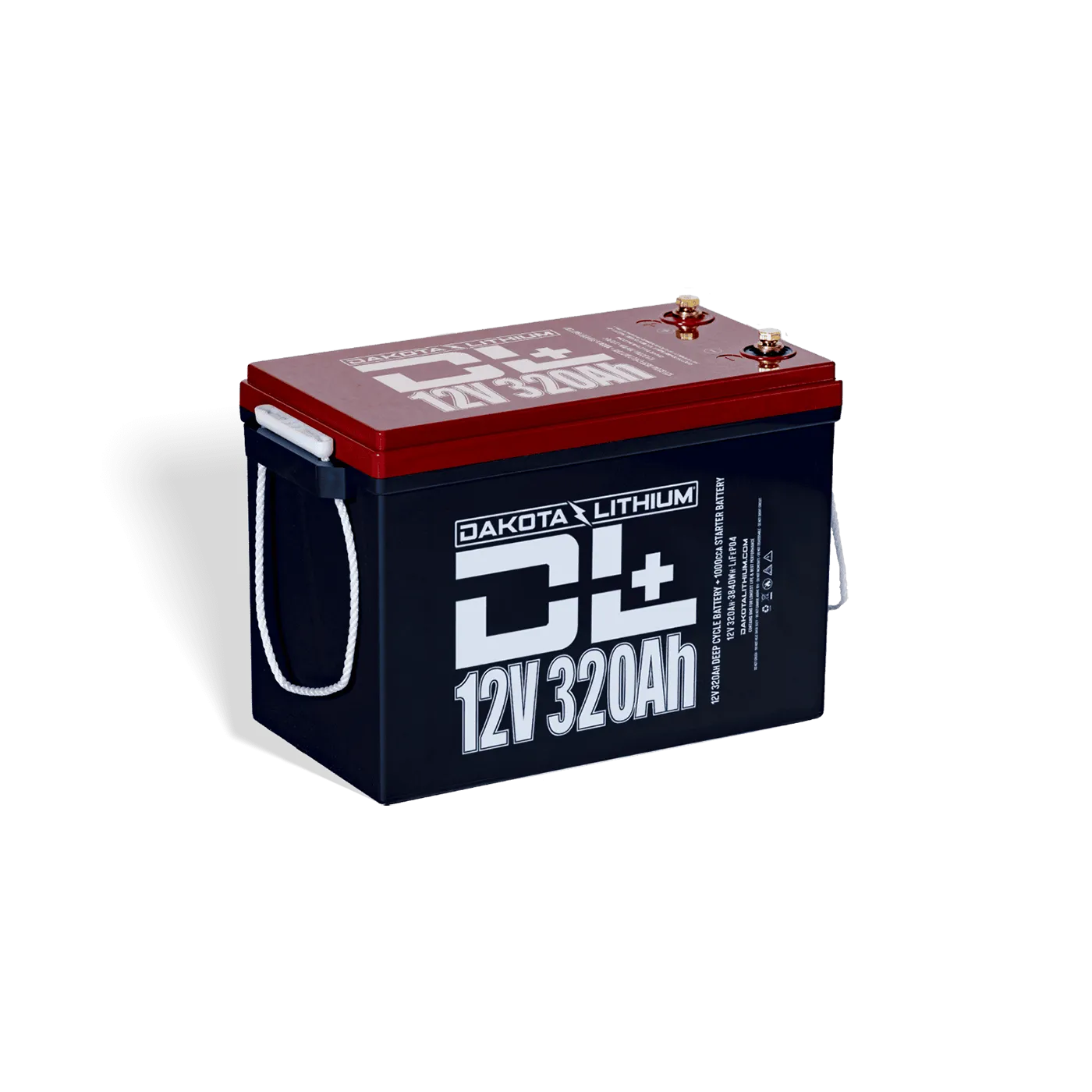 Dakota Lithium DL+ 12V 320Ah LiFePO4 Dual Purpose Battery