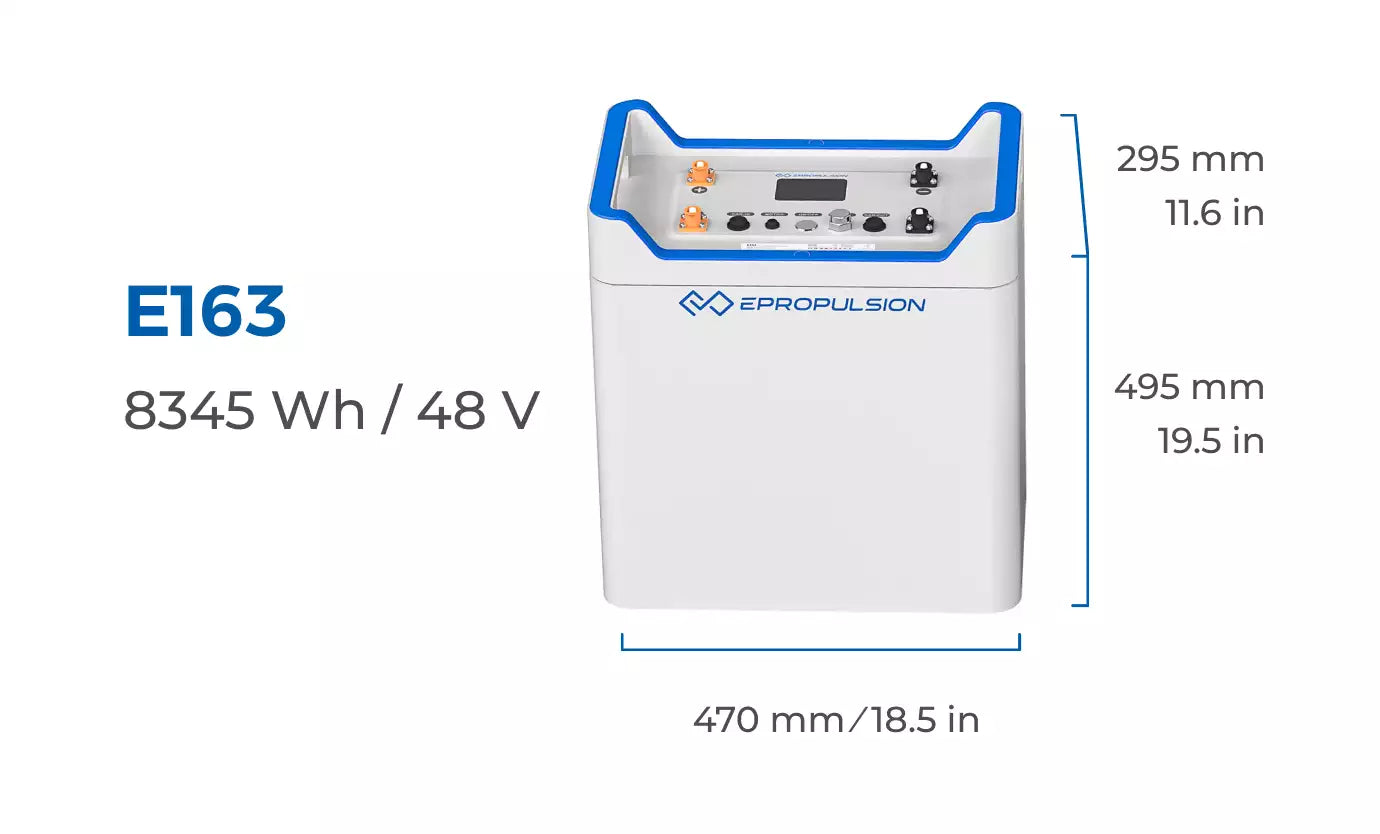 ePropulsion E-Series Lithium Battery 48V