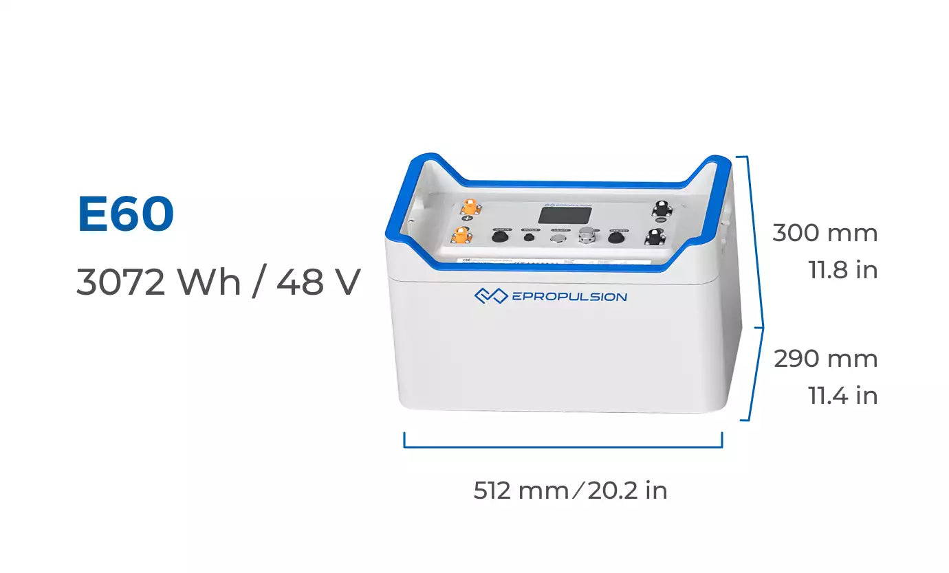 ePropulsion E-Series Lithium Battery 48V