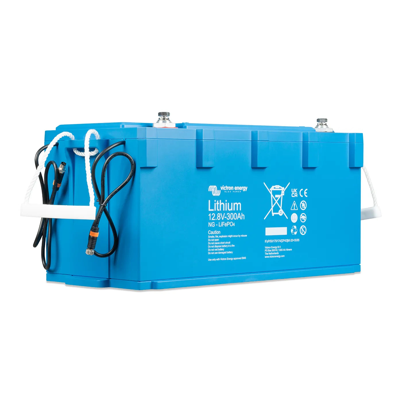 Victron Lithium NG 12.8V/300Ah LiFePO4 battery, side view