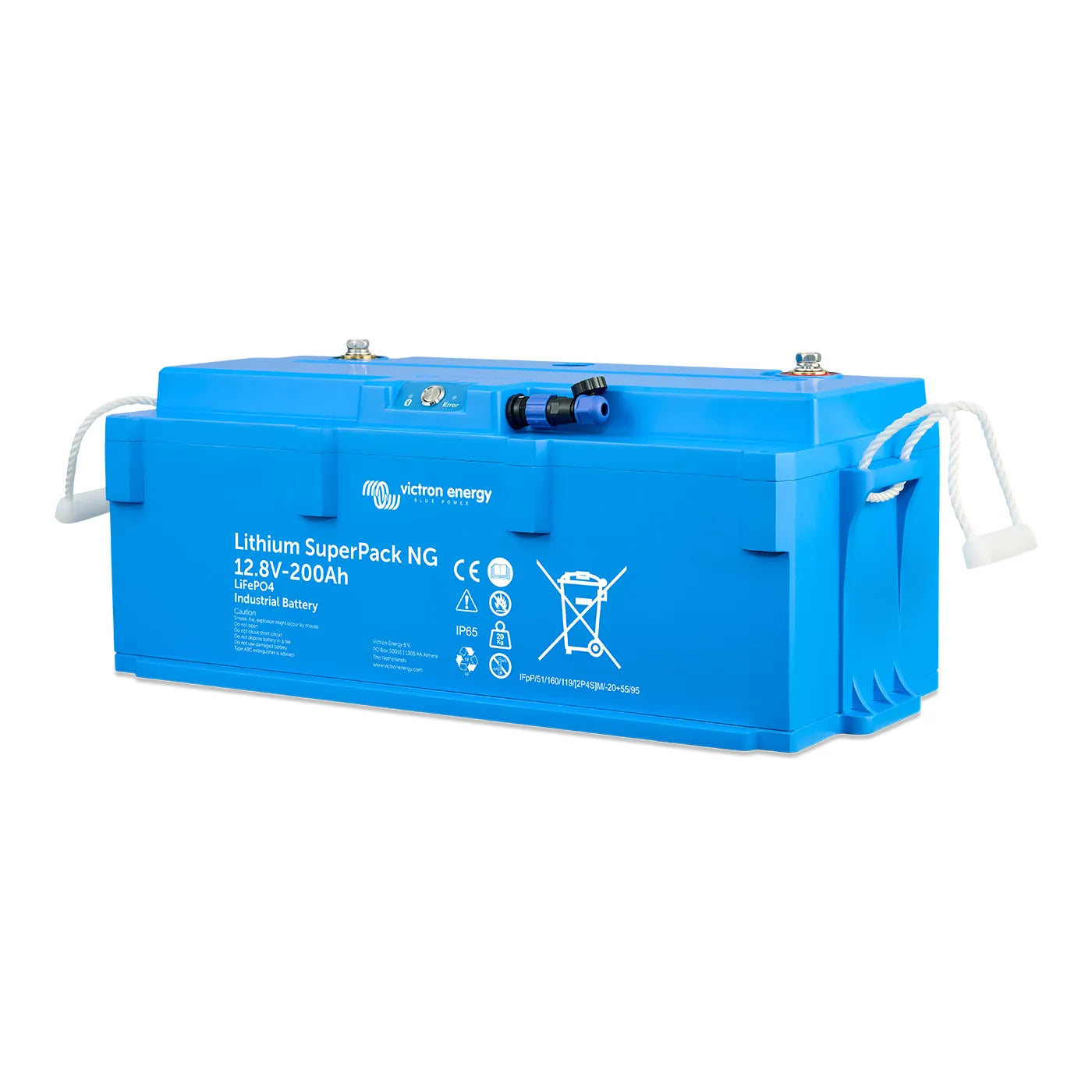 Victron Lithium SuperPack NG LiFePO4 battery, side view