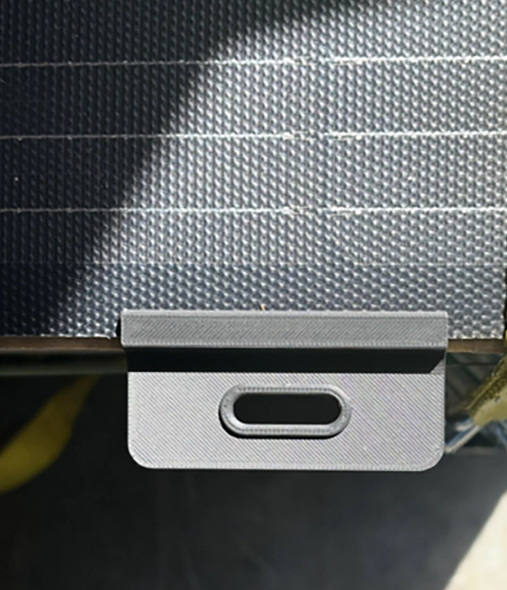 Lumera grommet pad kit, stick-on mounting pads for the 220W Flex solar panel