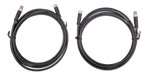 Victron M8 circular connector Male/Female 3 pole cable