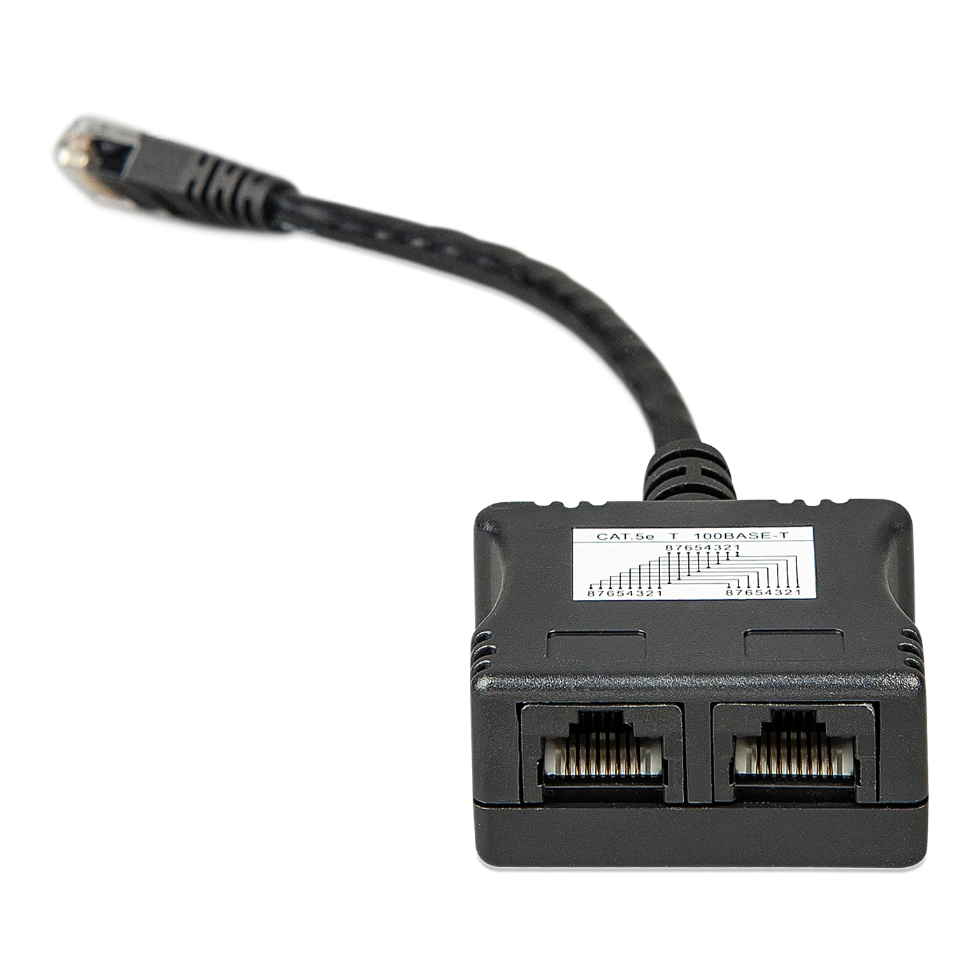 Victron RJ45-splitter rear label view