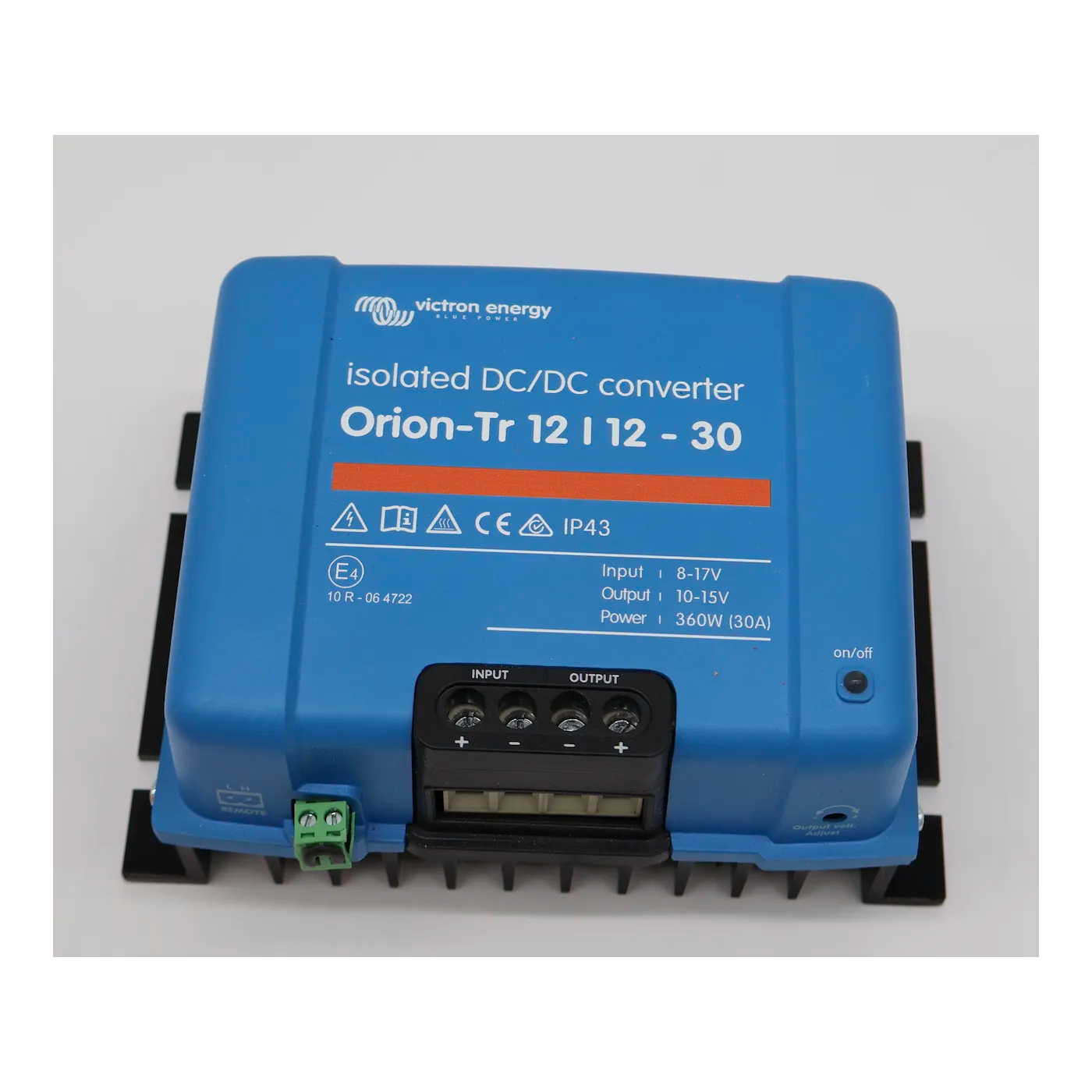 Orion-Tr 12/12-30A (360W) DC/DC Converter OPEN BOX SN: HQ2305UTJJQ