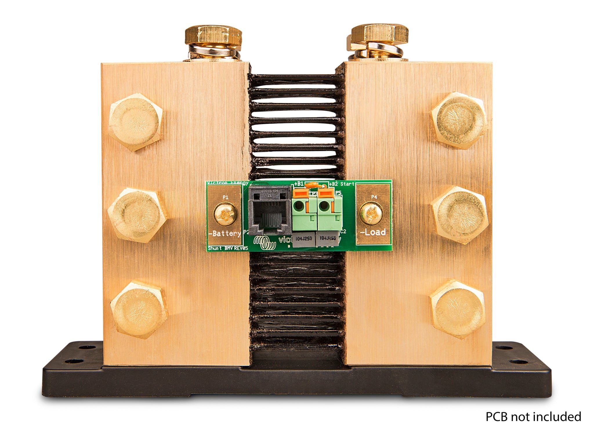 Victron measurement shunt 6000A/50mV, connection view