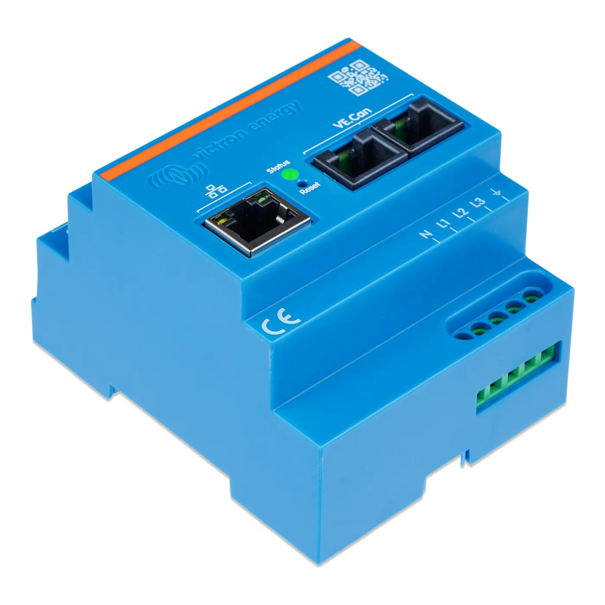 Victron Energy Meter VM-3P5A three-phase energy meter, right side view