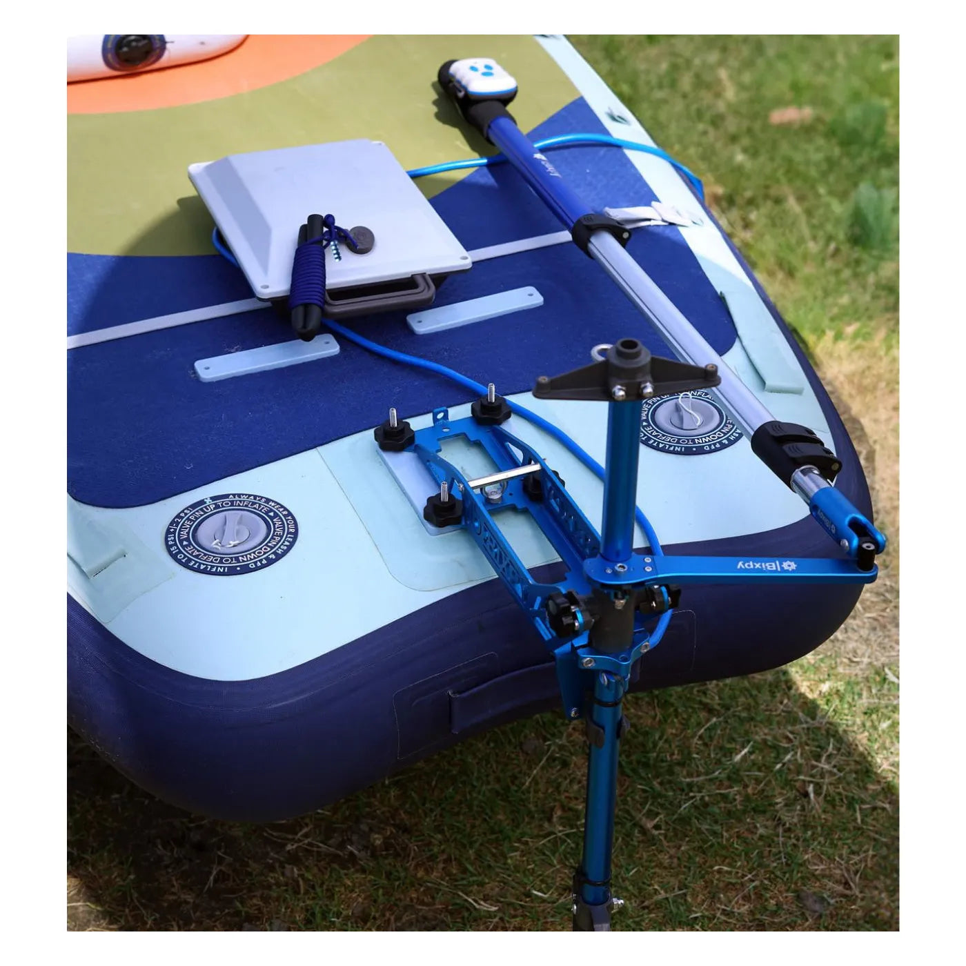 Bixpy Pole Steering swivel mount detail