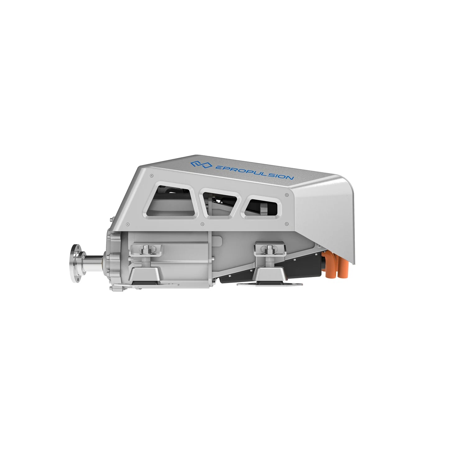 ePropulsion I-40 40 kW 96V electric inboard motor, front view