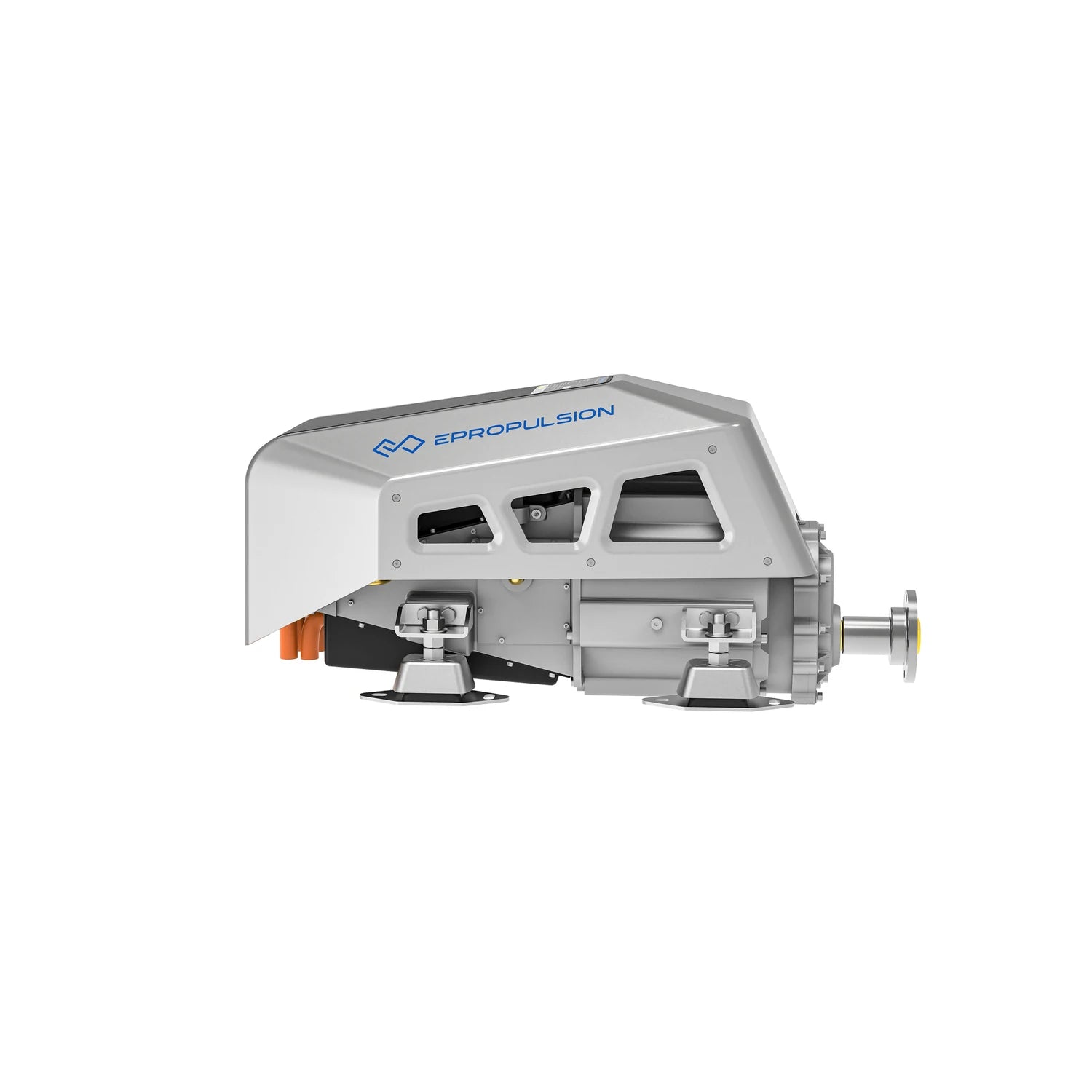 ePropulsion I-40 96V electric inboard motor, rear view