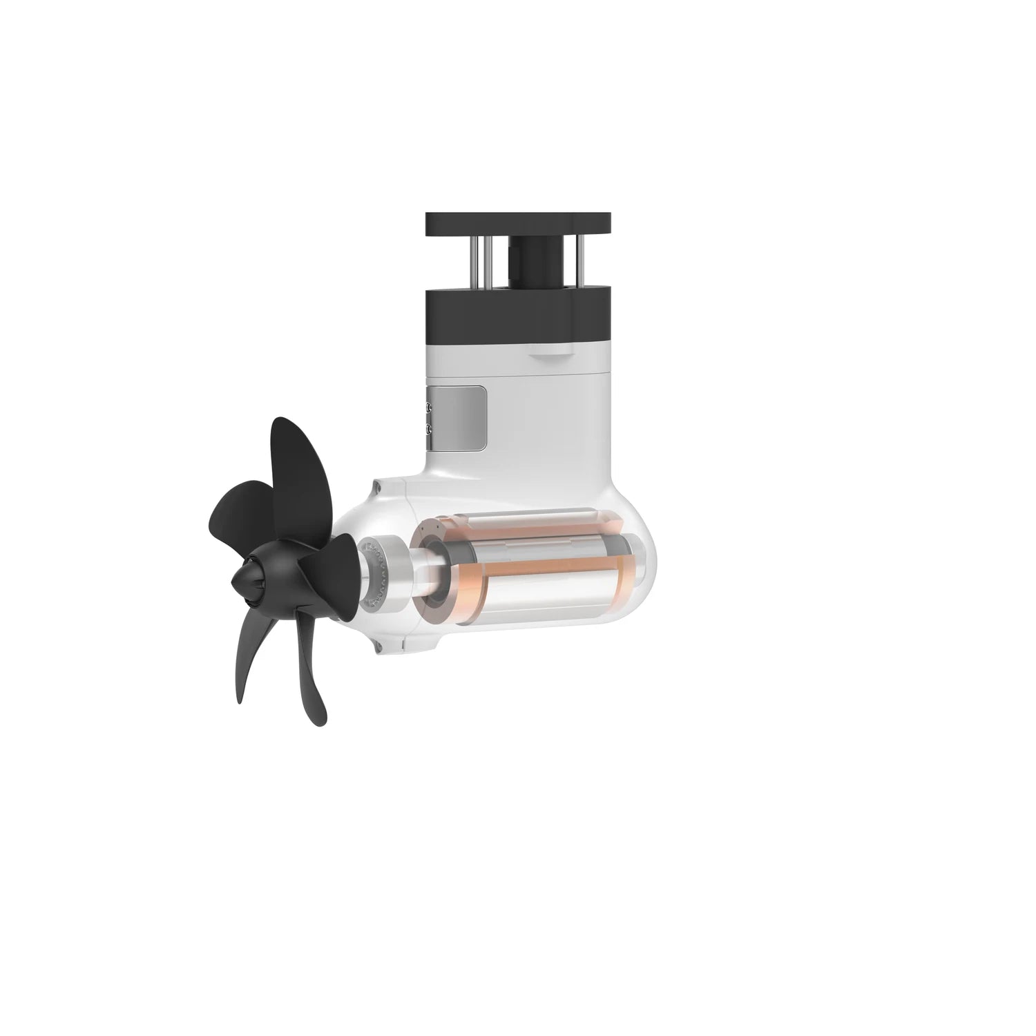 ePropulsion Pod Drive 12 eSSA electric pod motor, angle view