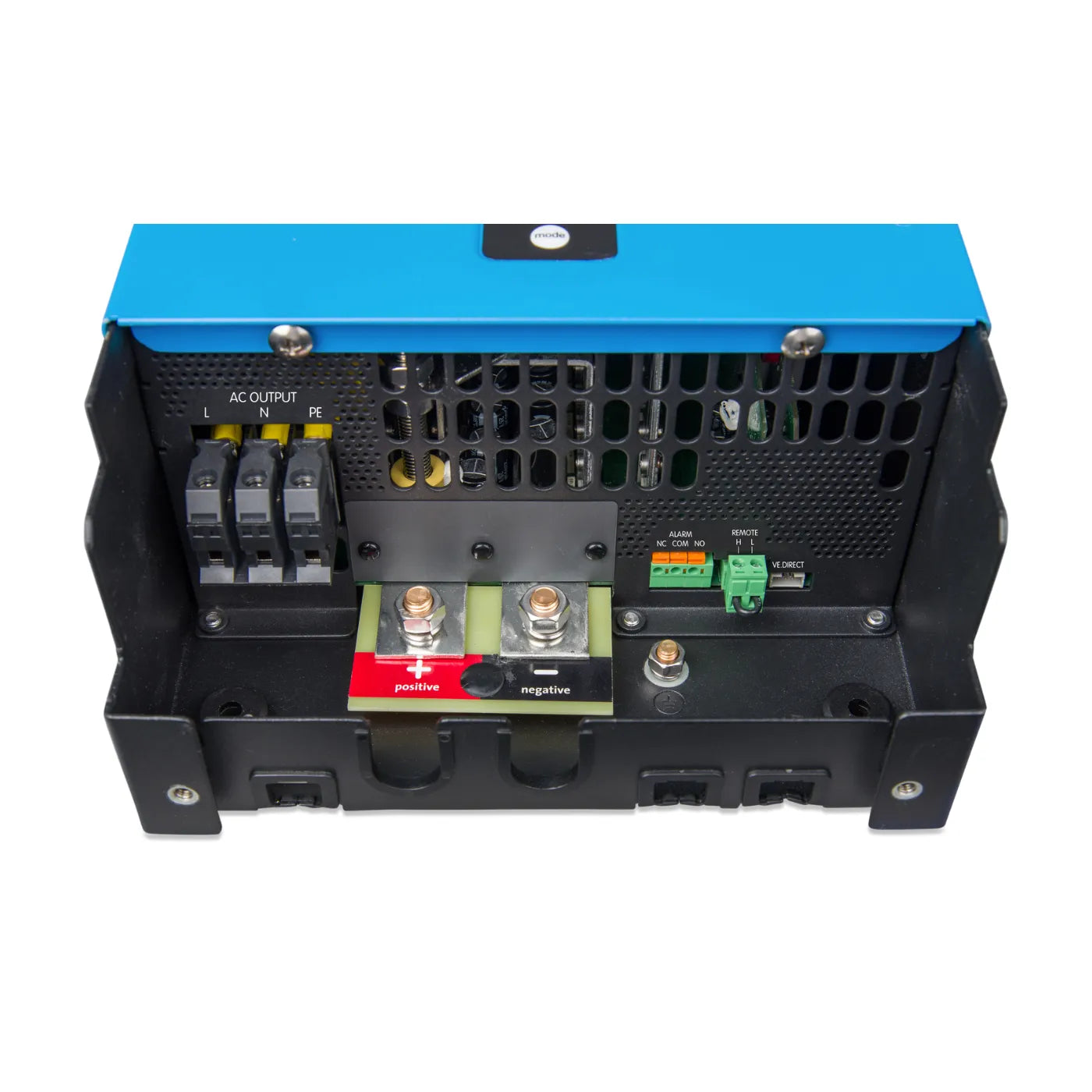 Victron Phoenix Inverter Smart 230V — battery and AC terminal connections
