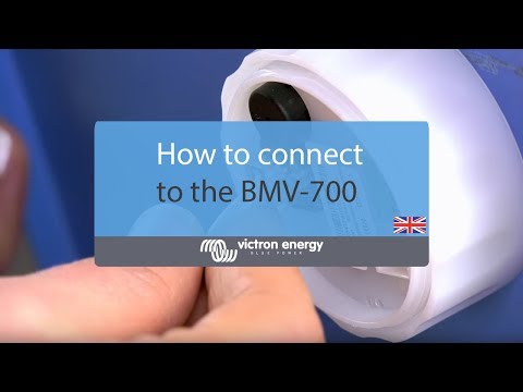 Victron Battery Monitor BMV-700 connect guide