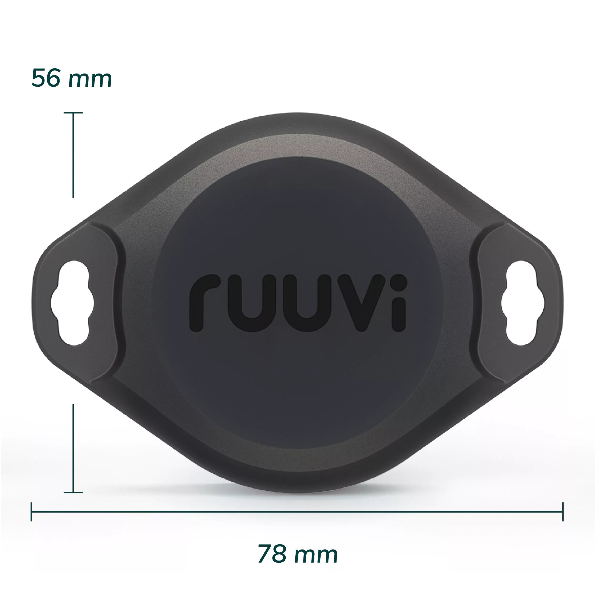 RuuviTag Pro 3in1 Bluetooth Sensor mm Sizing 