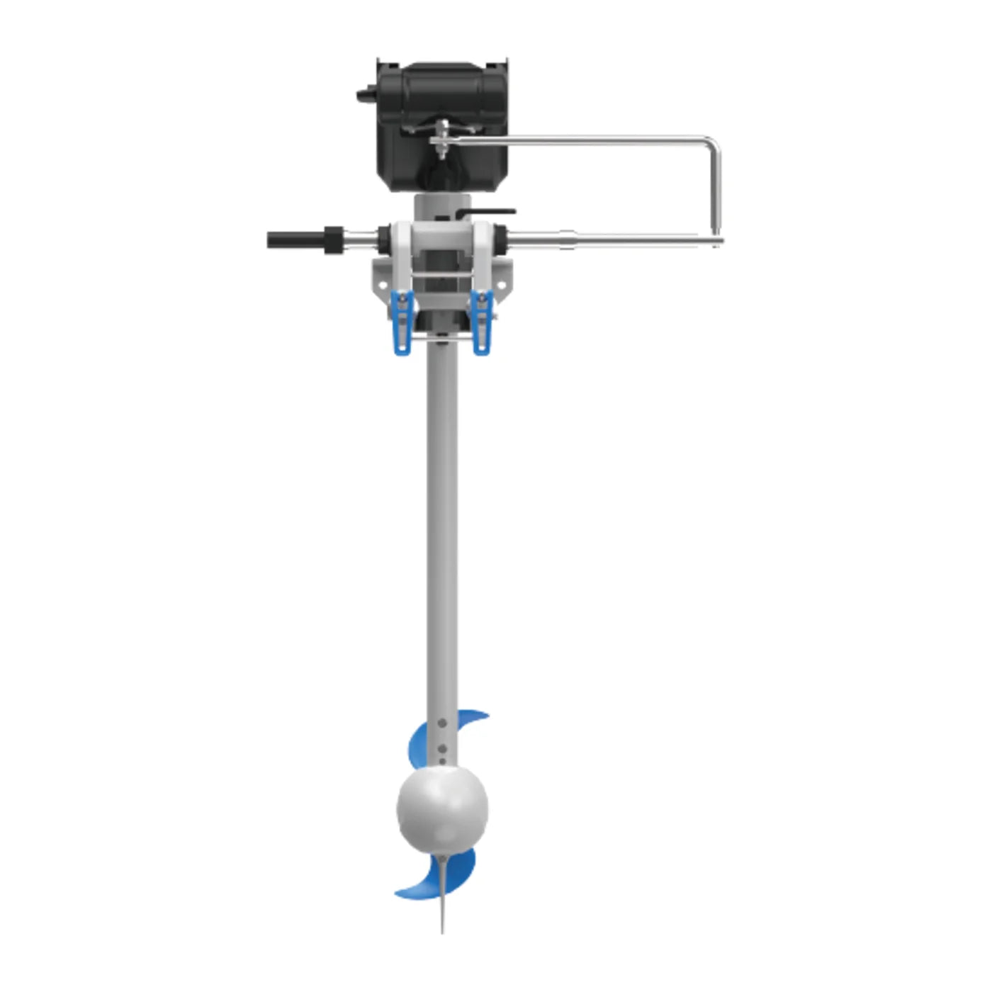 ePropulsion Spirit 2 Remote outboard straight-on front view