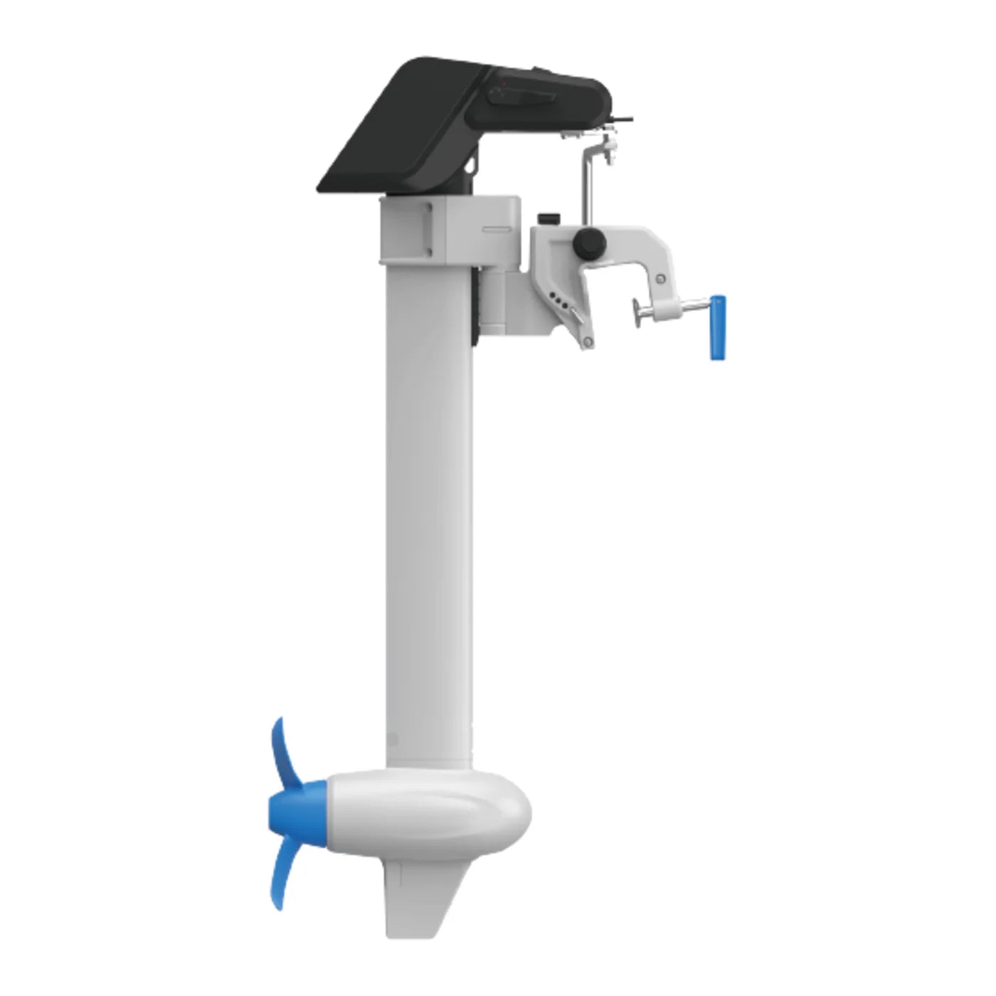 ePropulsion Spirit 2 Remote electric outboard, shortshaft front view