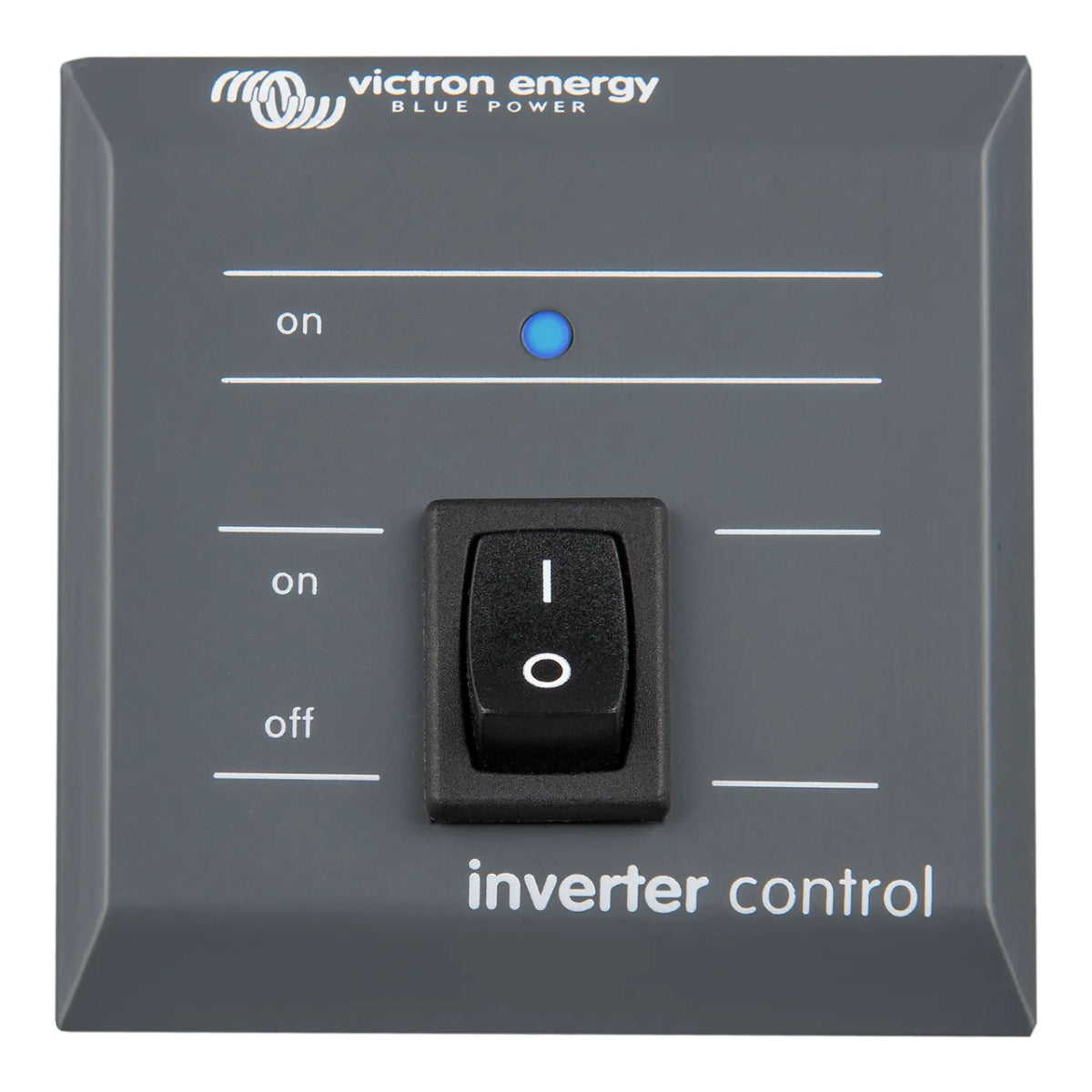 Victron Energy Inverter Control VE.Direct remote on/off panel for Phoenix inverters, front view