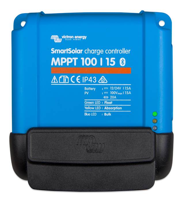Victron MPPT WireBox Tr installed top view